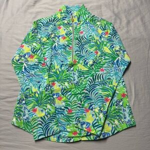 Lilly Pulitzer Skipper Popover Pullover Via Parigi Multicolor